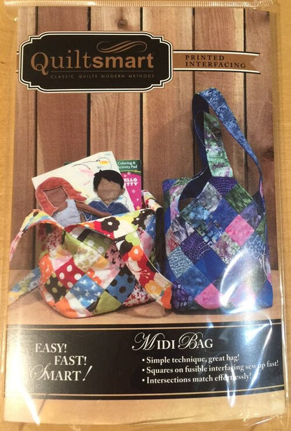 Midi Bag- Printed Interfacing Pattern