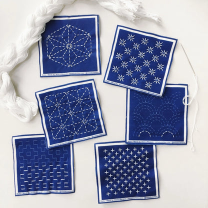 Sashiko Mini Sampler Kit 1