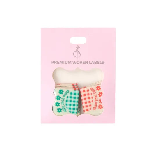 Shine Your Light Woven Labels