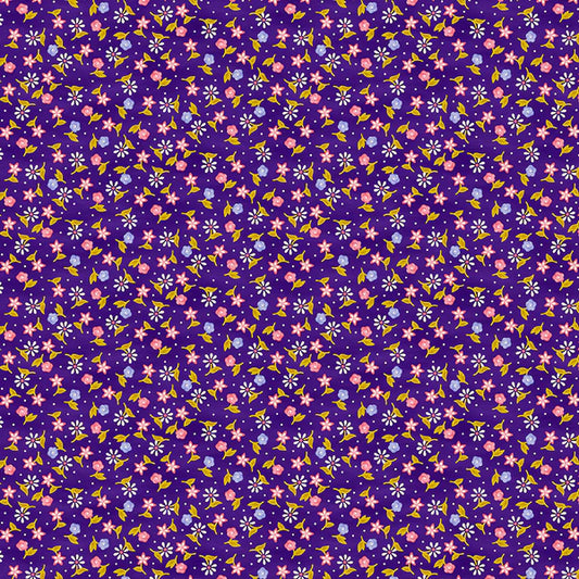 Petite Petals: Mixed Toss in Blue