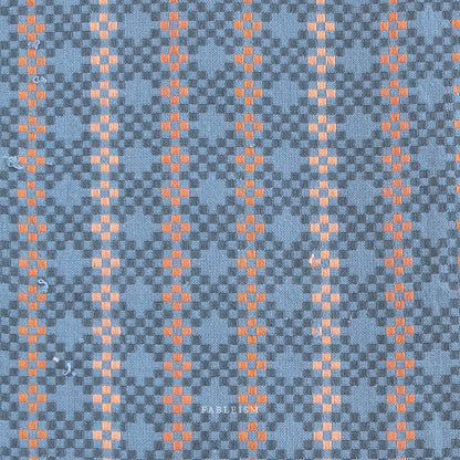 Lucky Loom: Mosaic in Blue