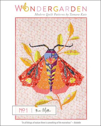 Wondergarden: The Moth - Quilt Pattern by Tamara Kate