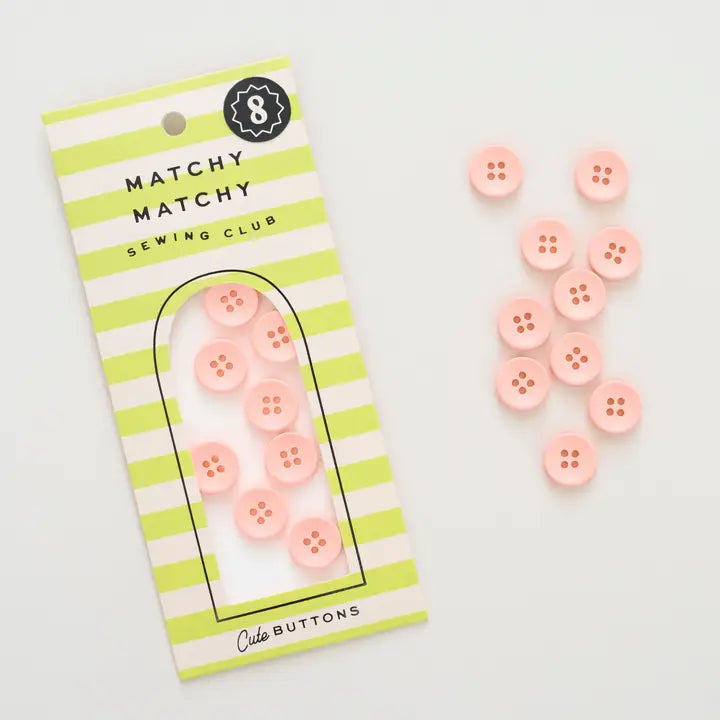 1/2" Retro Buttons (Multiple Colors)
