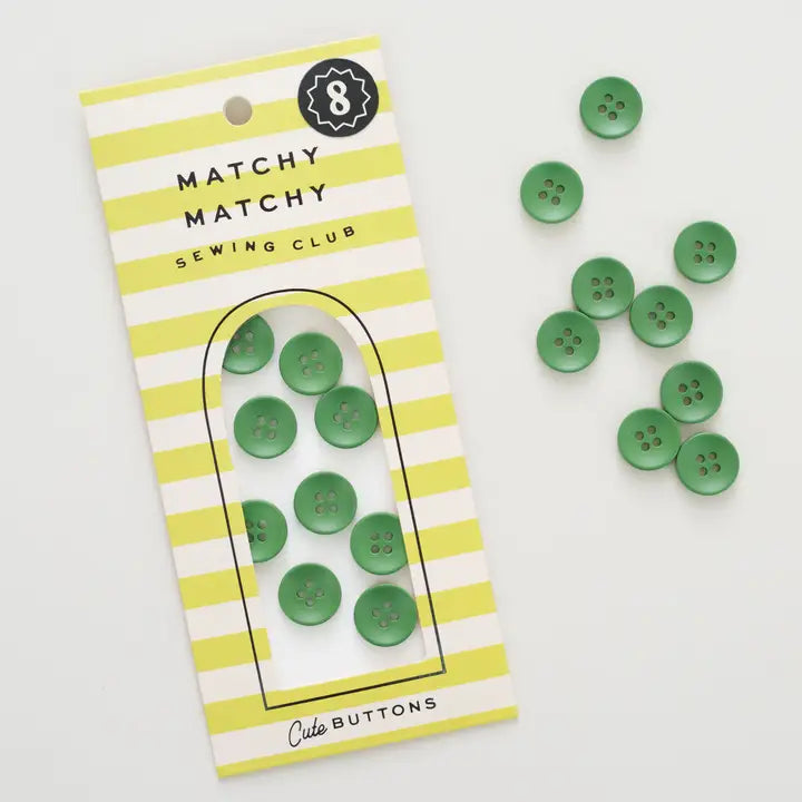 1/2" Retro Buttons (Multiple Colors)