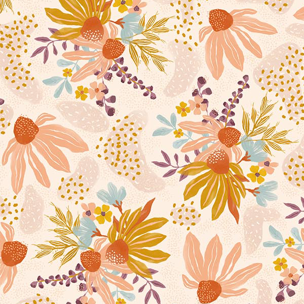 Thicket and Bramble: Floral in Cream