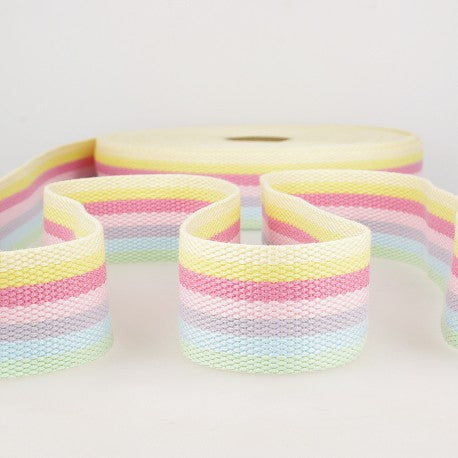1 5/8" Webbing - Rainbow