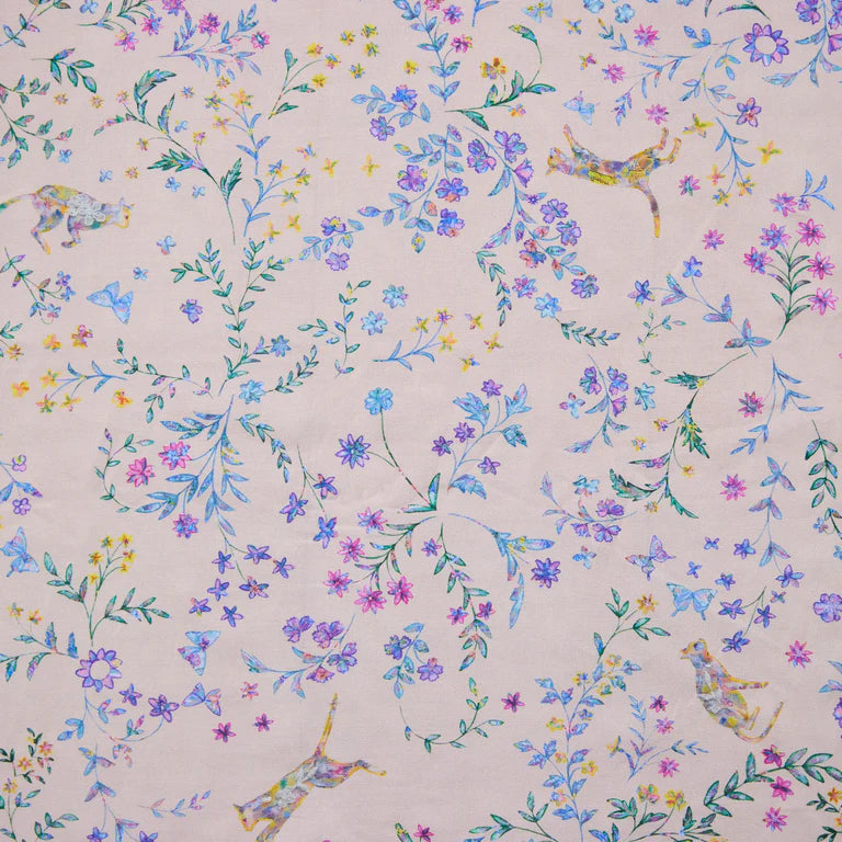 Kokka x Mumea: Cotton Sheeting in Butterfly Dream