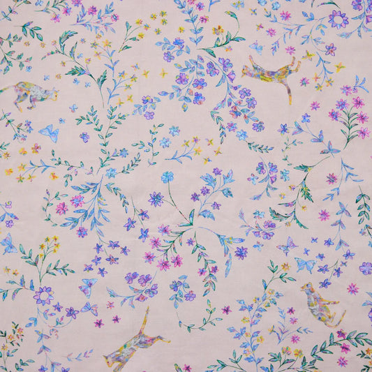 Kokka x Mumea: Cotton Sheeting in Butterfly Dream