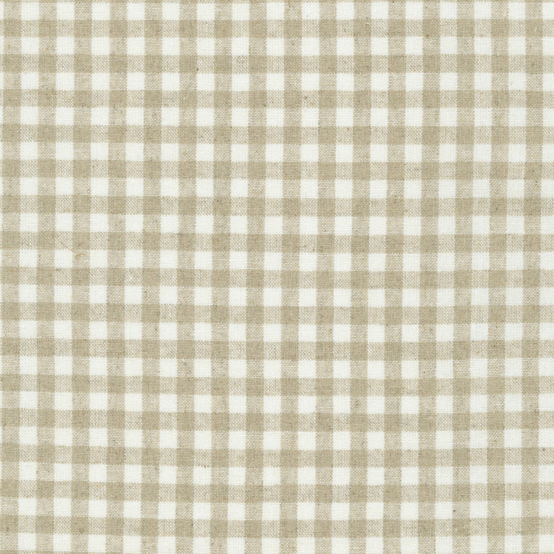 Essex Yarn Dyed Classic Wovens Gingham: Natural