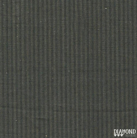 Diamond Textiles: Nikko Earth in Grey Stripes
