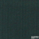 Diamond Textiles: Nikko Topstitch in Blue Suede