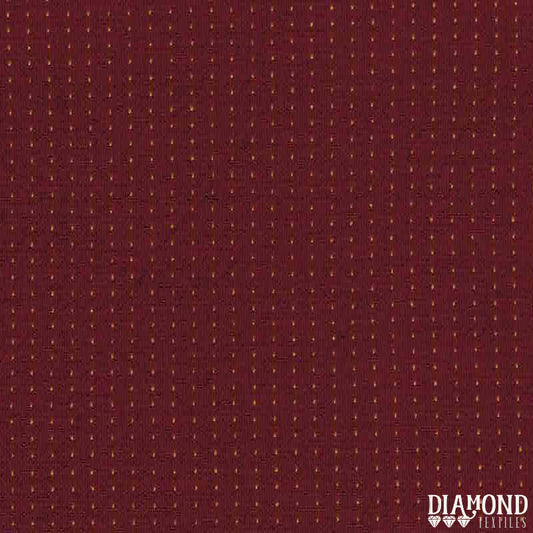 Diamond Textiles: Nikko Topstitch in Wine