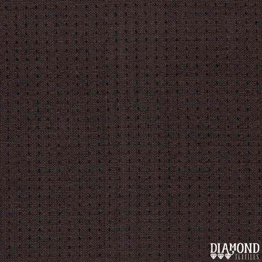 Diamond Textiles: Nikko Topstitch in Charcoal