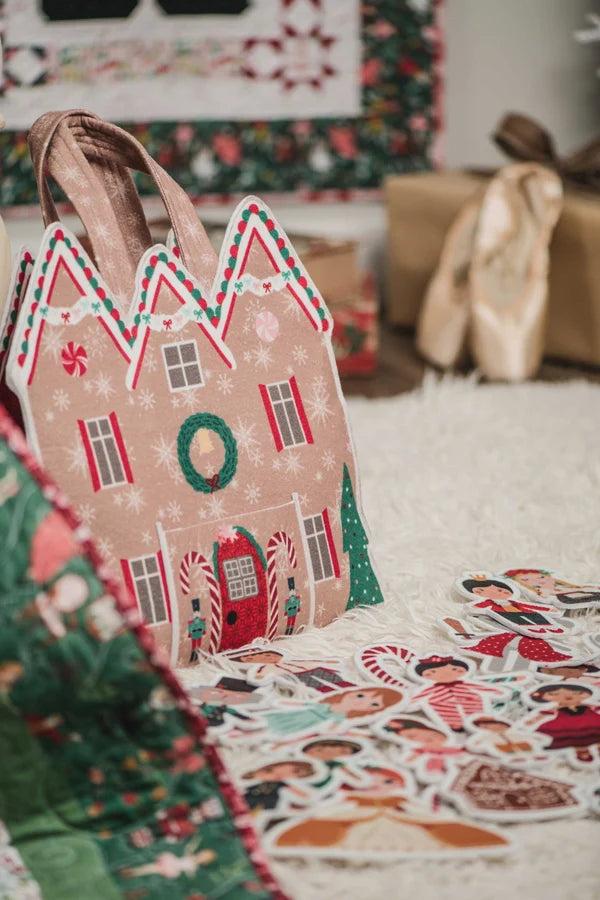 Nutcracker Tradition: Storybook Felt Doll & Bag Set Panel