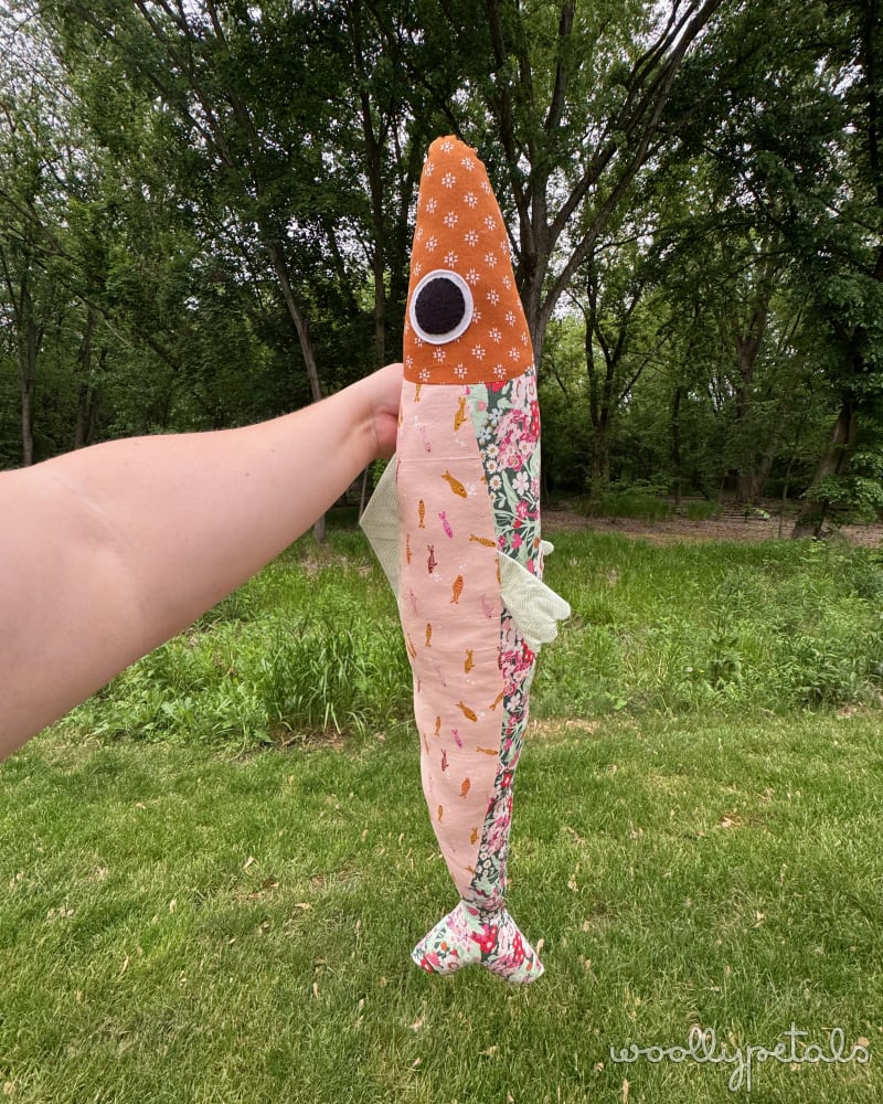 Sardine Pillow Sewing Pattern