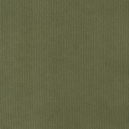 Corduroy in Olive - 14 Wale