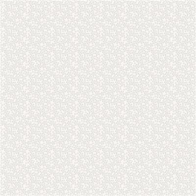 Shhh...: Packed Floral in Light Gray