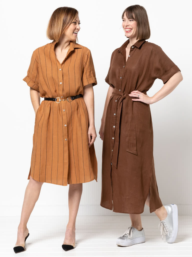 Palmer Woven Dress Multi-Size