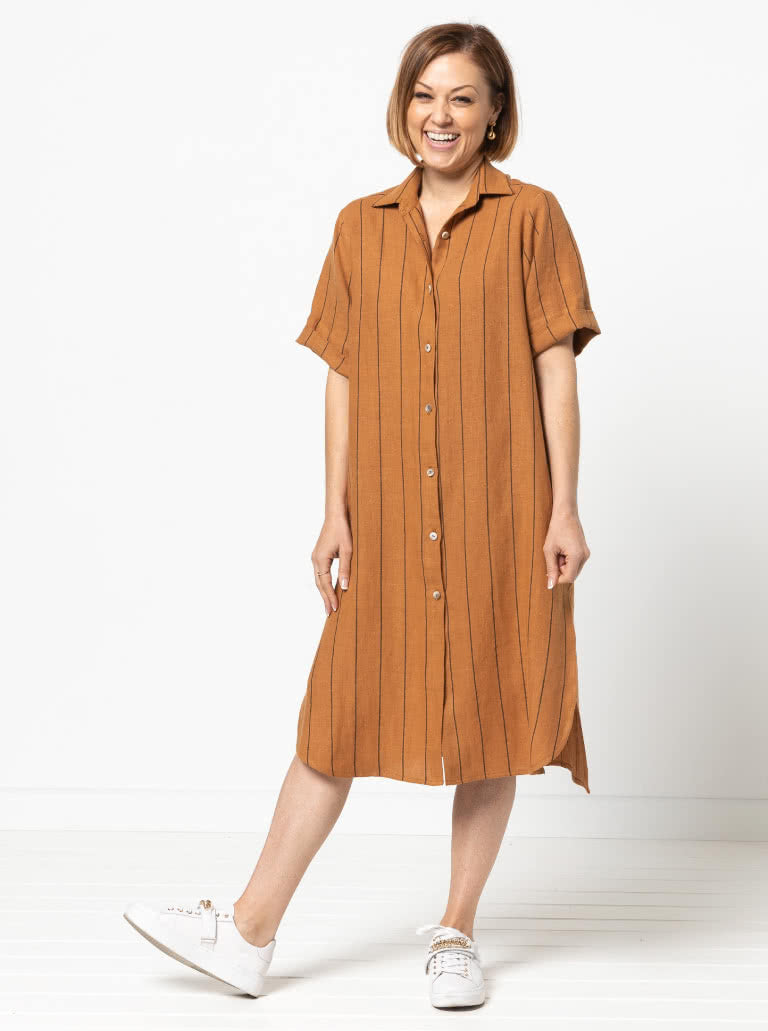 Palmer Woven Dress Multi-Size