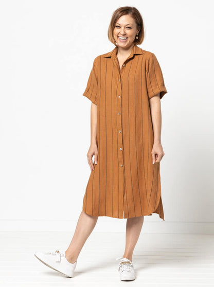 Palmer Woven Dress Multi-Size