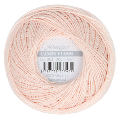 Candy Floss: Organic Mercerized Cotton (Multiple Colors)