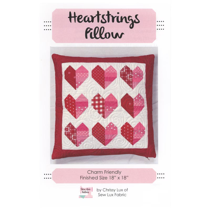 Sew Lux: Heartstrings Pillow