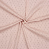 Pointoille Jersey Knit in Rose