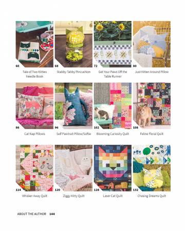 Purr-fect Patchwork: 16 Applique, Embroidery & Quilt Projects for Modern Cat People