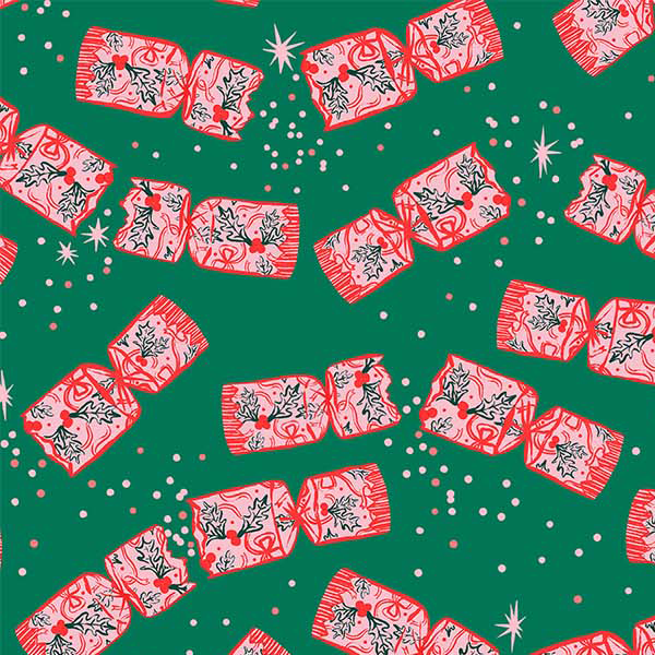 Merry Kitschmas: Christmas Crackers in Green