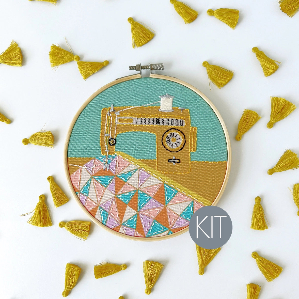 Embroidery Kit: Quilt