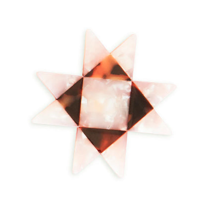 Sarah Hearts: Sawtooth Star Hair Clip