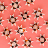 Sarah Hearts: Sawtooth Star Hair Clip