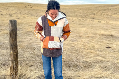 Quilted Hoodie Pattern by Wellspring Designs