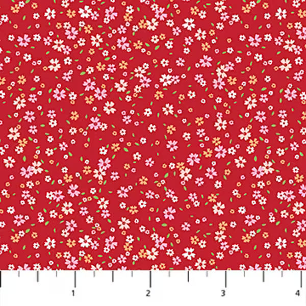 Pocket Posies: Petal Drift in Red