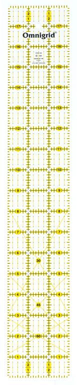 Omnigrid 3"x18" Ruler