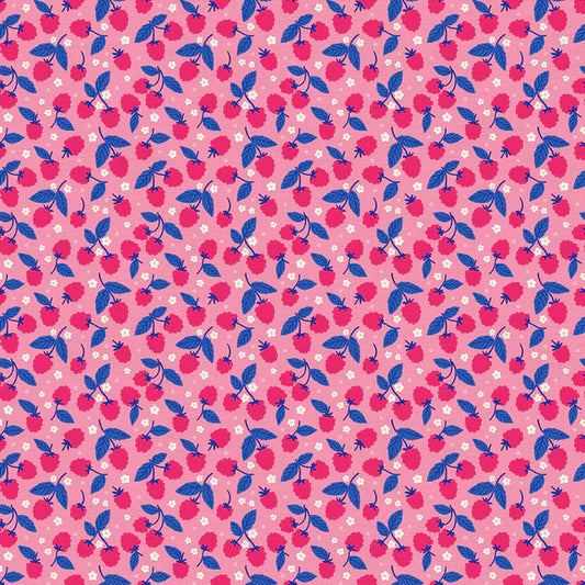 Berries & Blossoms: Raspberry Patch in Pink
