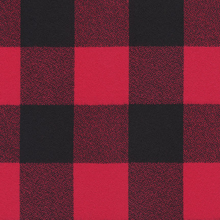 Mammoth Flannel Wide: Red