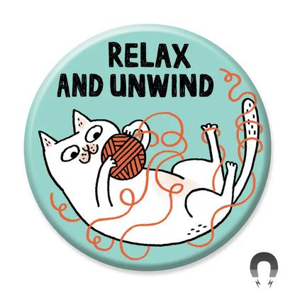 Cat-Themed Magnets by Badge Bomb (Multiple Varieties)