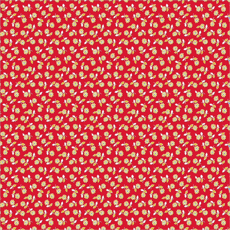 Pocket Posies: Retro Daisy in Red