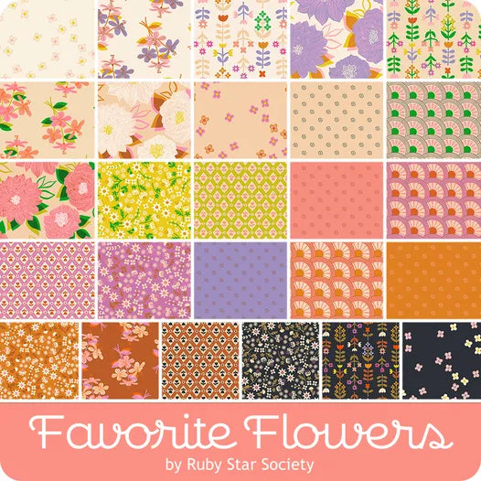 Favorite Flowers Charm Pack