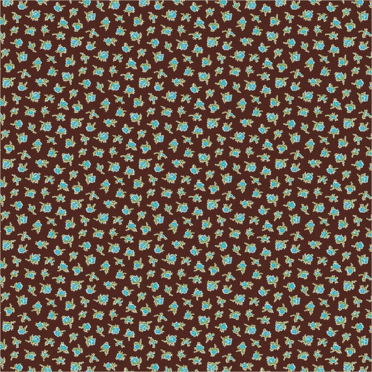 Pocket Posies: Rosebud in Brown
