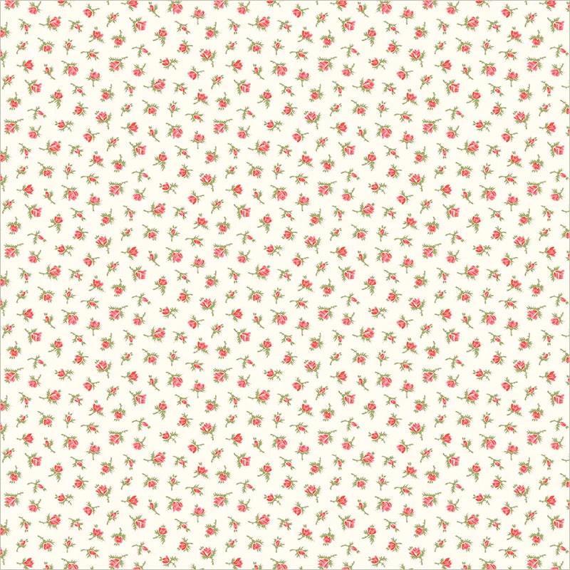 Pocket Posies: Rosebud in Ivory