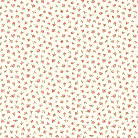 Pocket Posies: Rosebud in Ivory