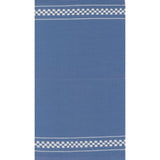 Rosie Toweling: Woven Check in Blue