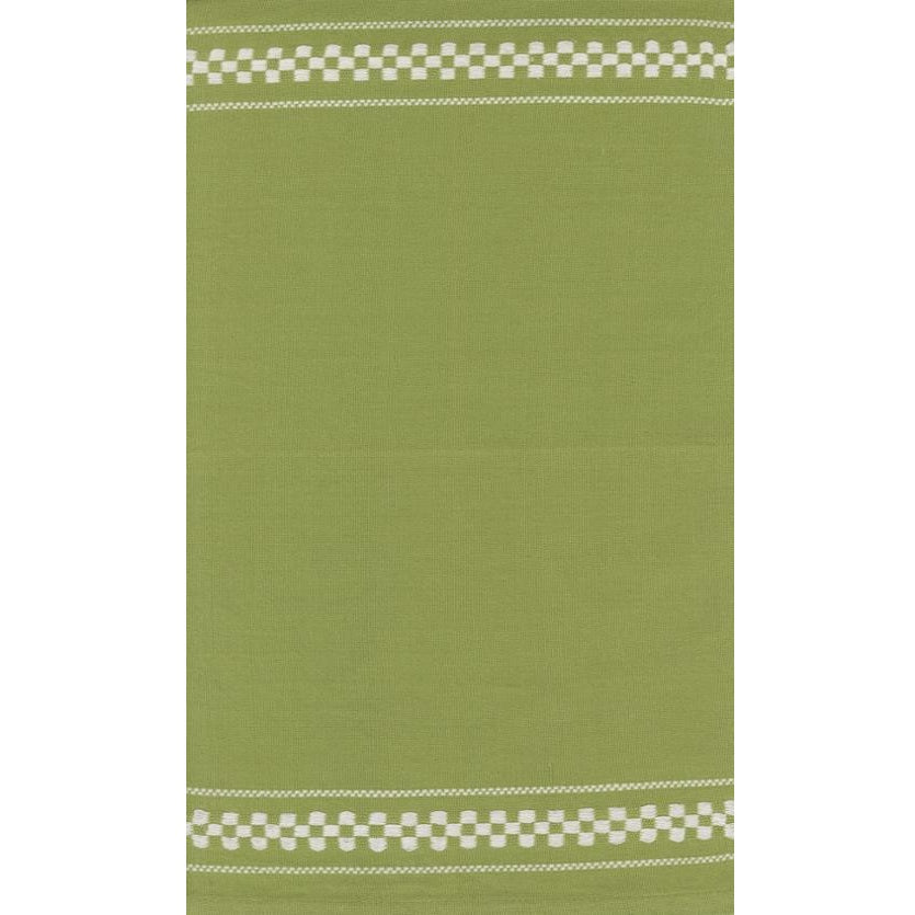 Rosie Toweling: Woven Check in Green