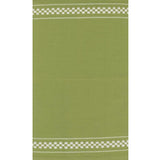 Rosie Toweling: Woven Check in Green