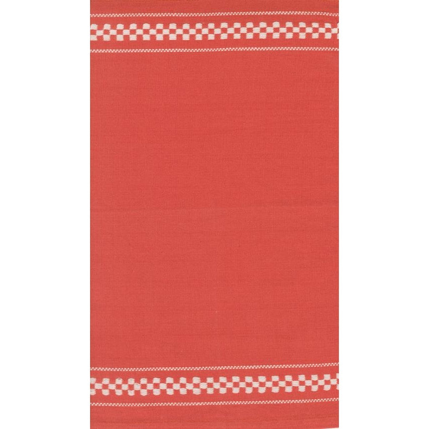 Rosie Toweling: Woven Check in Red