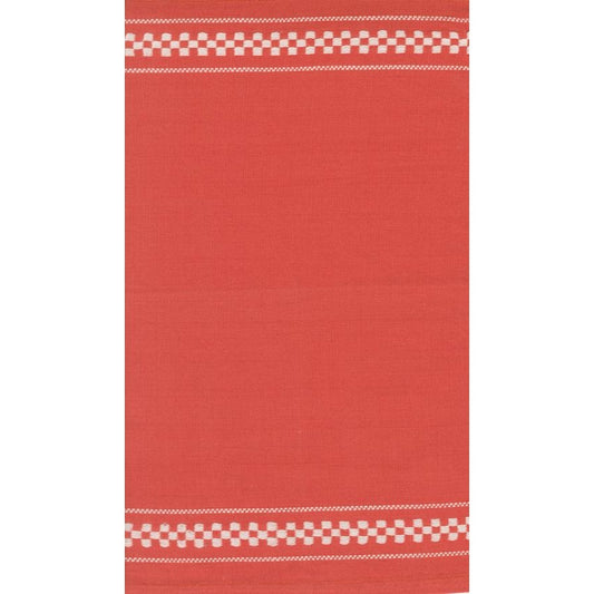 Rosie Toweling: Woven Check in Red