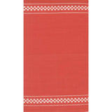 Rosie Toweling: Woven Check in Red