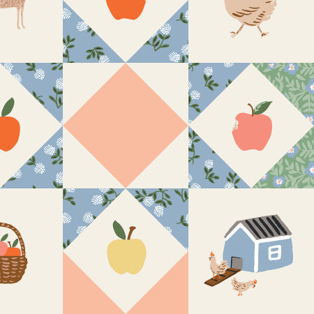Home Sweet Home: Farmhouse Quilt in Multi
